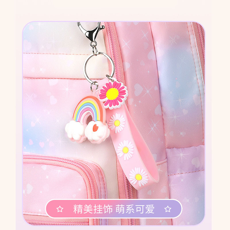 New School Backpack Ultra Light Chiropractor Cute Colorful School Bag for Girls Waterproof Children Kindergarten Small Backpack