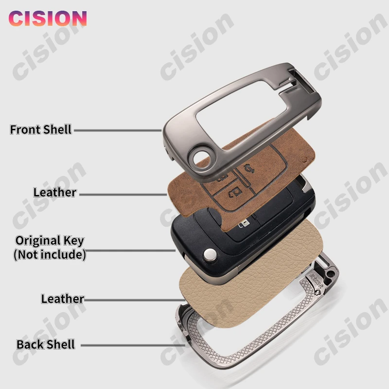 Car Key Fob Cover Case Shell For Chevrolet Cruze Malibu Camaro Tracker Trax Trailblazer Aveo Sonic Spark Remote Holder Keychain