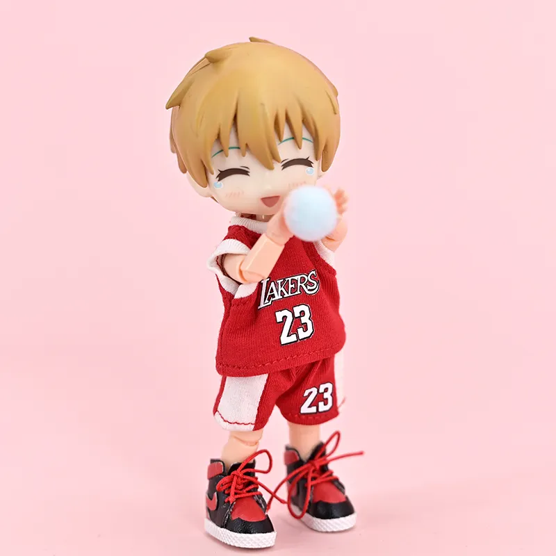New Ob11 Doll Basketball Sportswear Clothes Dolls Sports T-Shirt Shorts For Obitsu11, Gsc, Molly, P9, Ymy, 1/12bjd Toy
