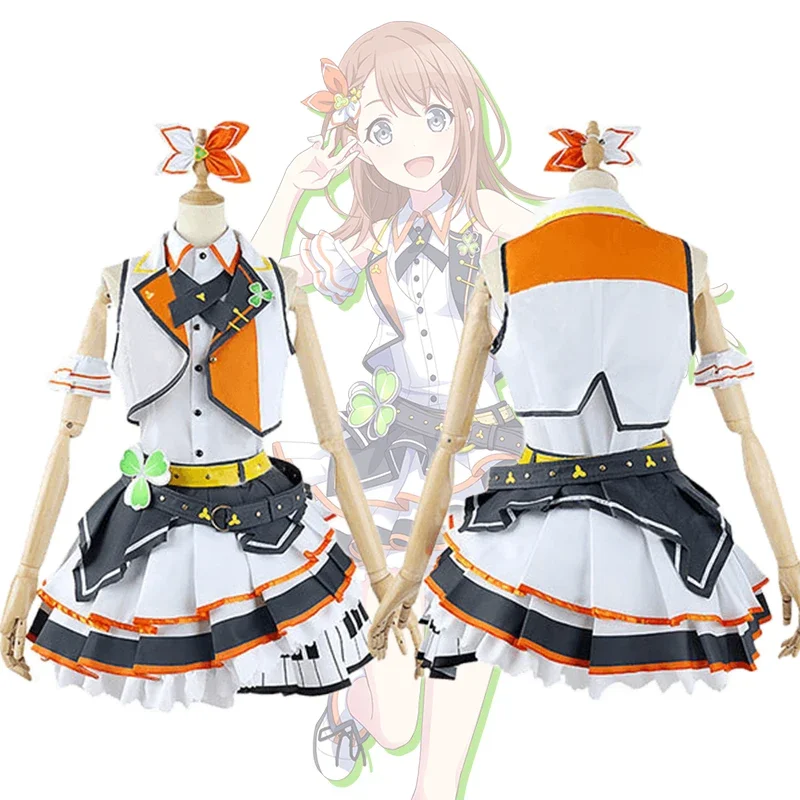 Minori Hanasato Cosplay Project Sekai Colorful Stage Feat Momoi Airi 2025 Cosplay Costume Dresses Uniform Wig new Suit Halloween Clothes