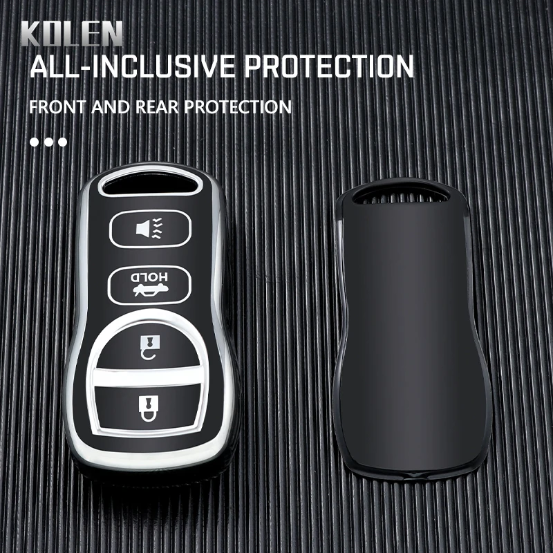 TPU Car Remote Key Case Cover Shell Fob For Nissan Sentra Armada 350Z Altima Maxima For Infiniti FX35 EX35 FX45 QX56 G35 M45 I35