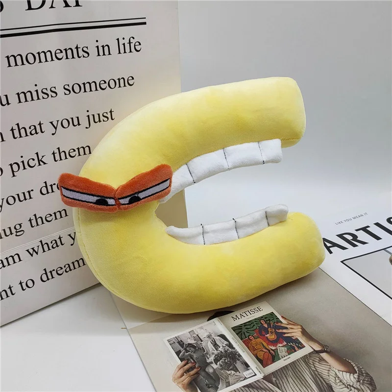 Alphabet Lore Plush Toys A-Z English Letter Stuffed Animal Plushie Doll Toys Gift For Kids Children Educational Christmas Gifts