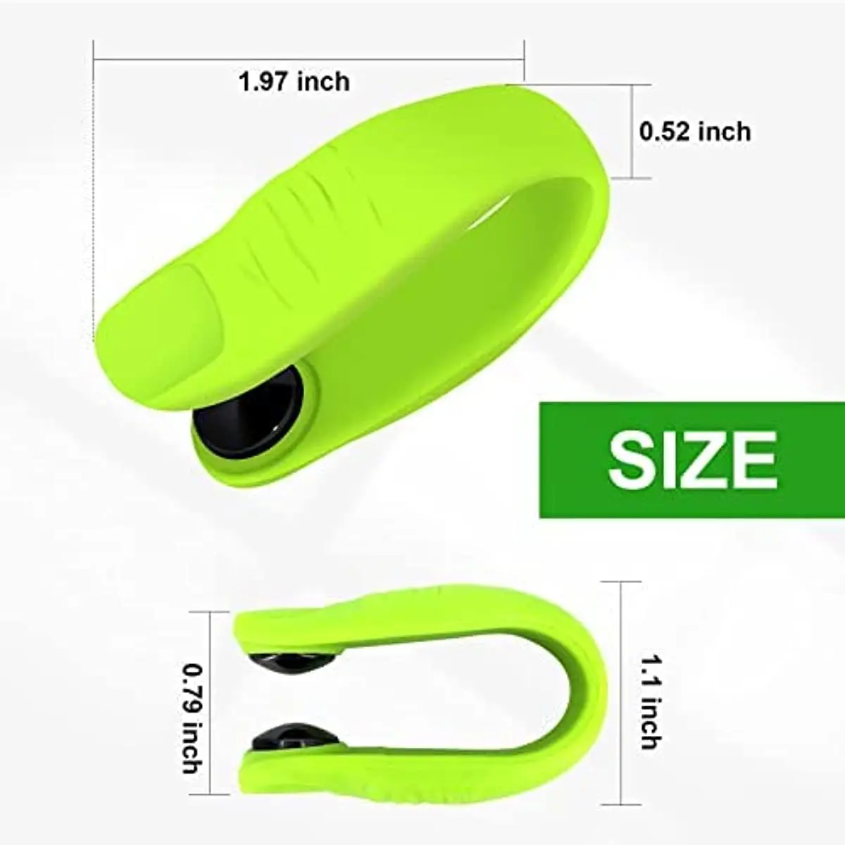 Hukou Acupressure Massage Clip Mini Magnetic Massager Headache Migraine Relief Drug Free Acupressure Hand Pressure Point Clip