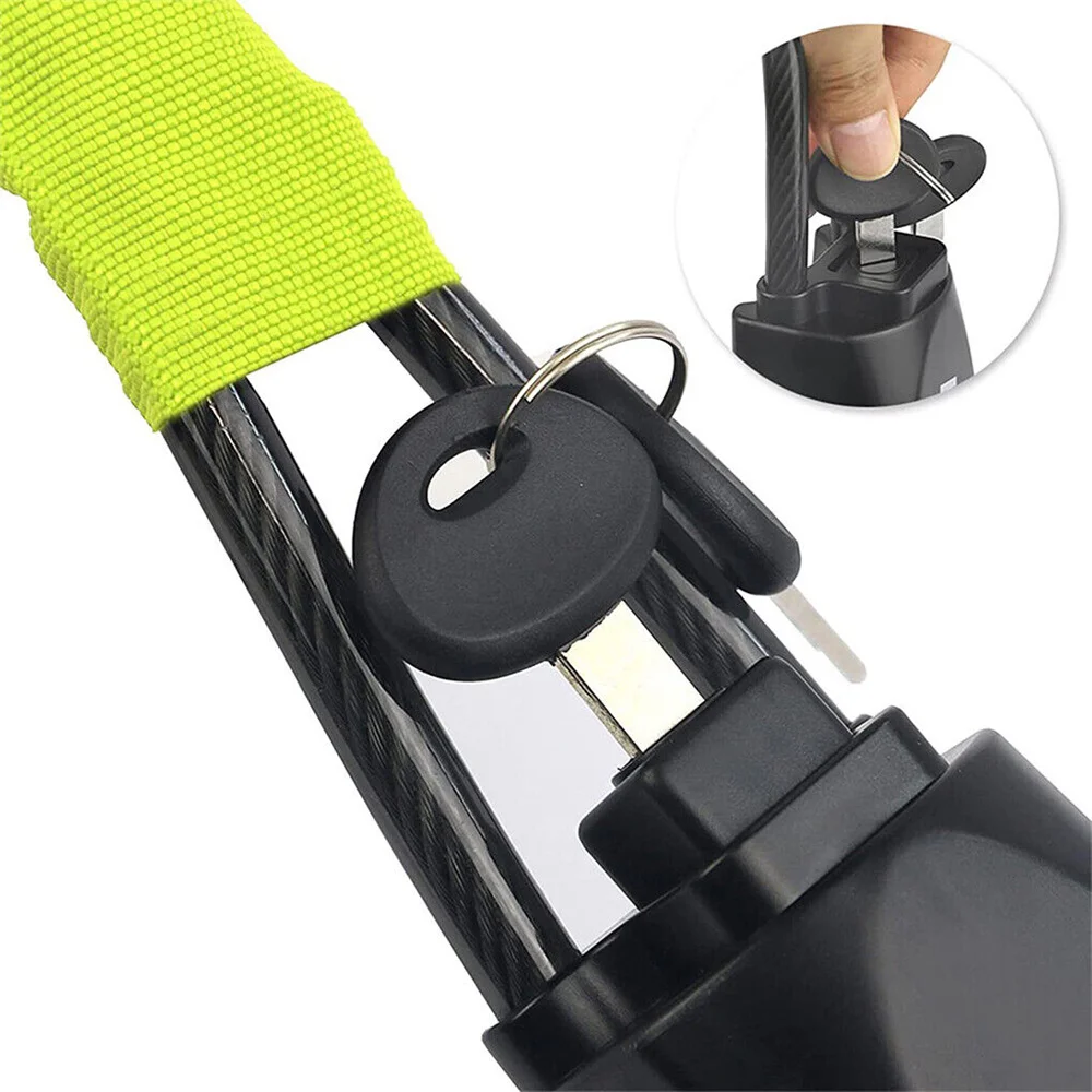 Car Steering Wheel Lock Universal Seat Belt Anti-Theft Lock With 2 Keys Anti-theft Device For Most Cars SUV Car Accessories