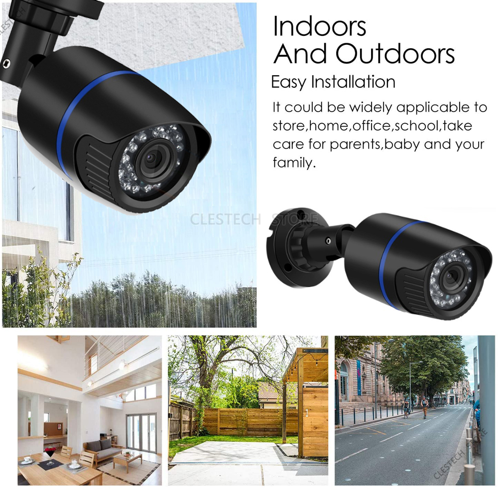 2MP All FULL AHD CCTV Camera HD 720P 1080P XVI-4in1 Digital Coaxial Waterproof IP66 Outdoor Security Surveillance have bracket