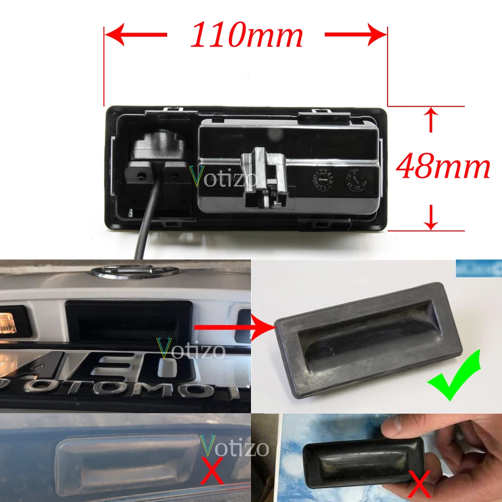 CCD HD 2025 AHD Trunk Handle Rear View Camera For Skoda new Superb 3 2015 2016 2017 Car Backup Reverse Parking Monitor