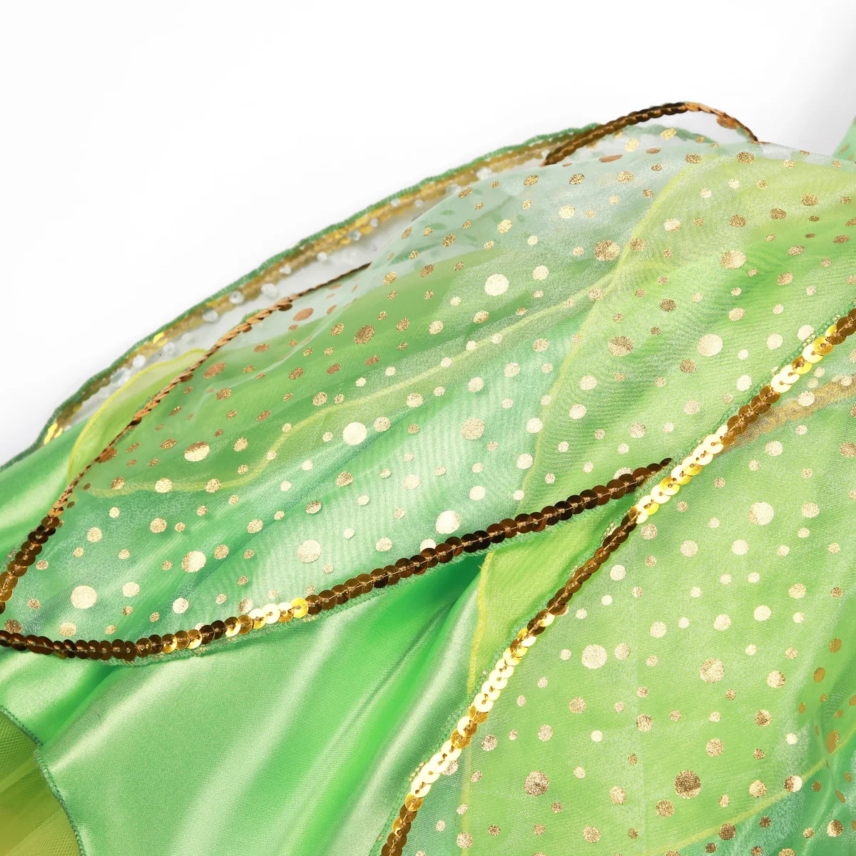 Little Dingdang Dress Baby Girl Picture Princess Clothing Birthday Christmas Gift Role Playing Role Playing Party Dressing Green Frog 240520bj