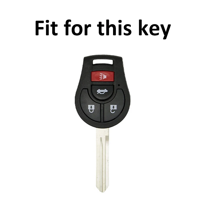 For Nissan Tiida Terrano Cube Pathfinder Rogue 2012 Maxima Altima Sentra Juke Micra Qashqai March 2012 TPU Car Key Case Cover