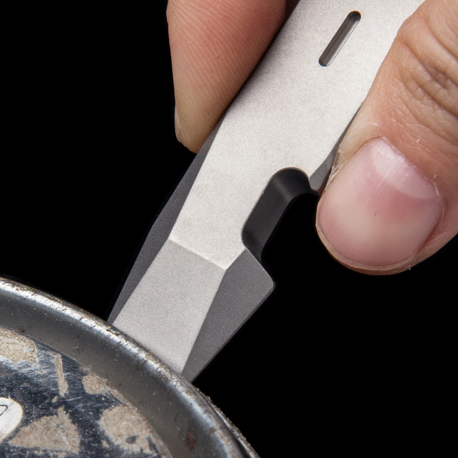 Titanium Alloy Bottle Opener Portable Crowbar Outdoor EDC Tool Multi-functional Small Wrench