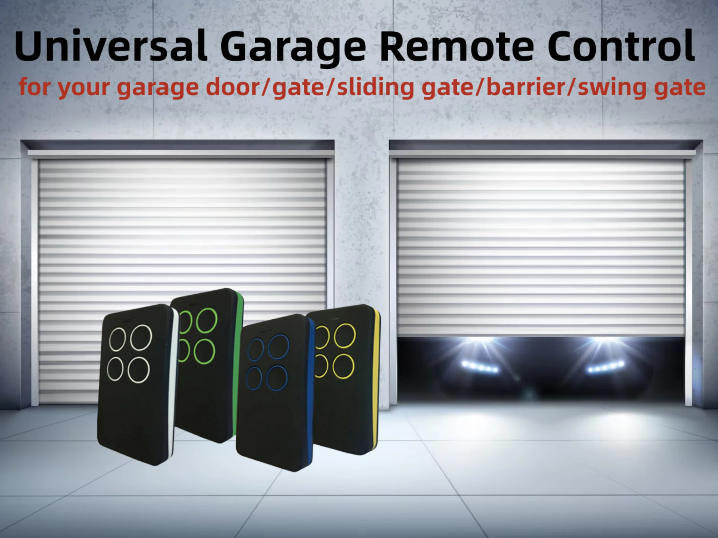280-868MHz Multi Frequency Universal Remote Control Duplicator for Gate Auto Scan Frequency Face To Face Copy Remote Control