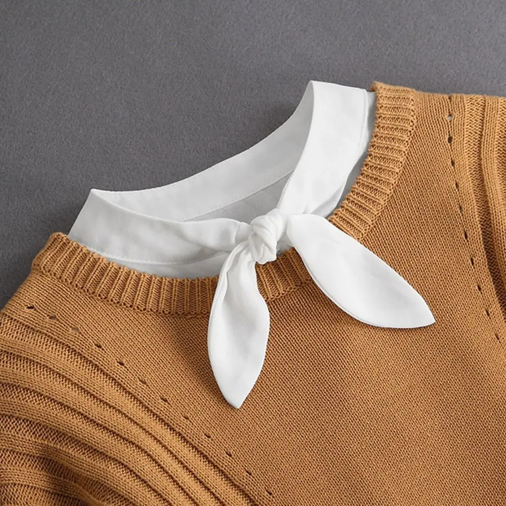 Shirt Fake new Collar Vintage Stand Detachable Shirt Collar Women Blouse Sweater Shirt 2025 Collar False Collar Lapel Top Collars Decor