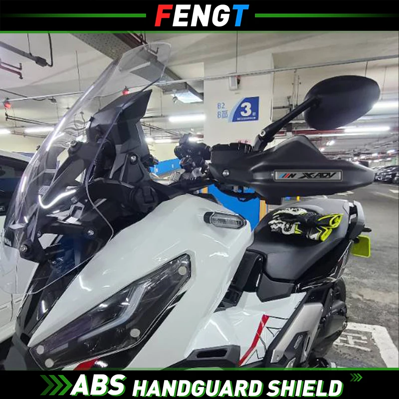 For Honda XADV X-ADV 750 X ADV 750 XADV750 Motorcycle Hand Guards Brake Clutch Levers Protector Handguard Windshield With logo