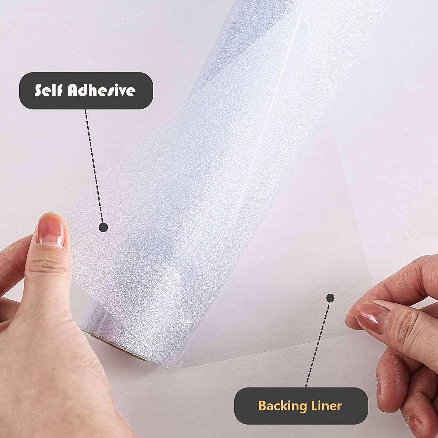 Matte Pure Frosted Window new Film Privacy Glass Vinyl Self Adhesive Film for Home Door Heat 2025 Control Tint UV Protective Sticker