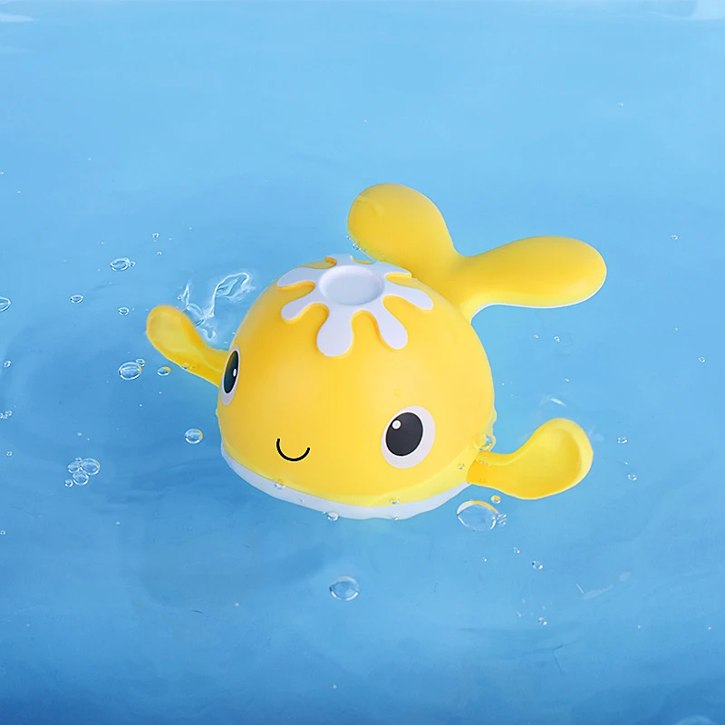 new Baby Toys Whale Baby Bath 2025 Toys for Toddler Floating Wind-up Bathtub Bathroon Water Toys for Boys Girls Age 1 2 3 4 5 6 Years Old
