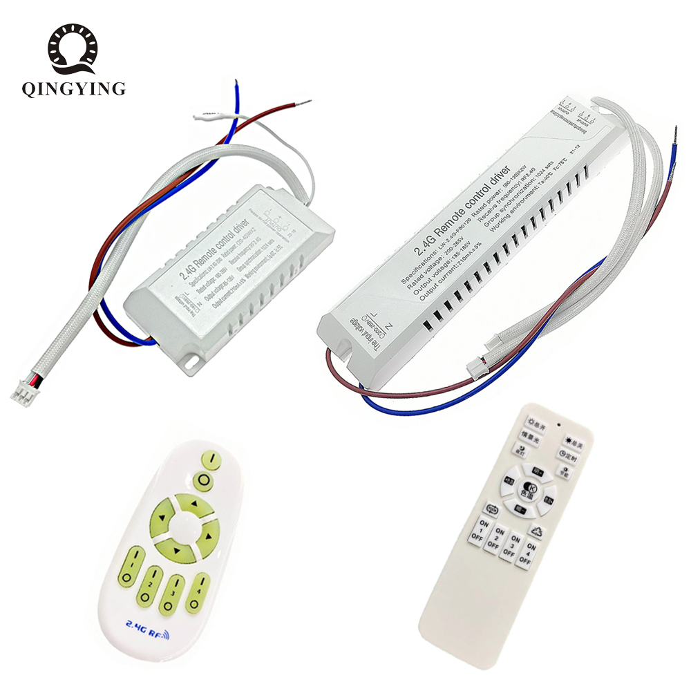 LED new Driver Light Transformers 20W-80W-120W x2 210mAWith 2.4G RF Remote 2025 Color Changeable Dimming For Ceiling Lamp DIY Accessories