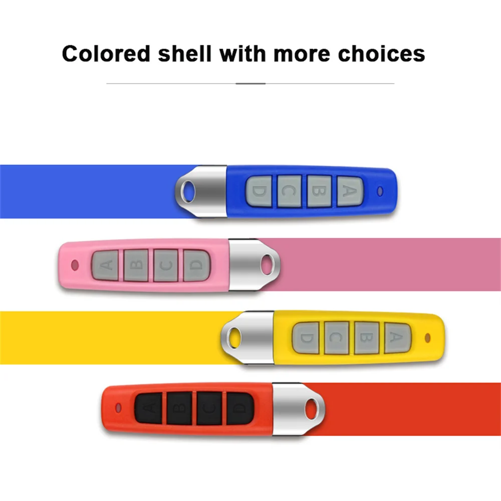 10pcs 433MHZ Remote Control Car Key Garage Gate Door Opener Controller Duplicator Clone Cloning Code
