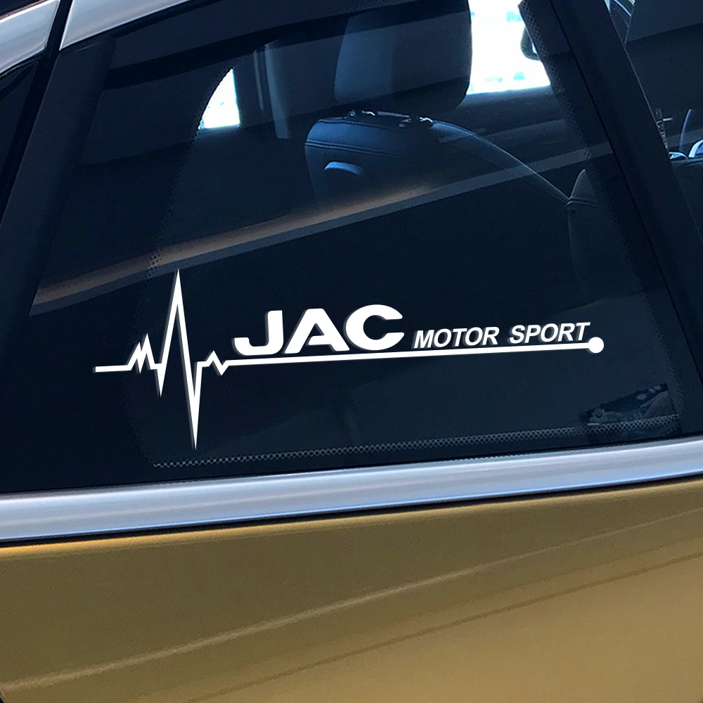 2PCS Car Side Window Stickers For JAC Refine J3 J2 S5 A5 J5 J6 J4 Vapour S2 T8 Auto Tuning Accessories Vinyl Film Decals