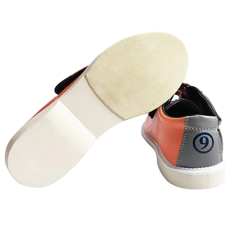 Large Size 29-46 Bowling Shoes For Men Women Professional Sneakers Sports Shoes 2025 Couple Models Breathable new Leather Bowling Shoes