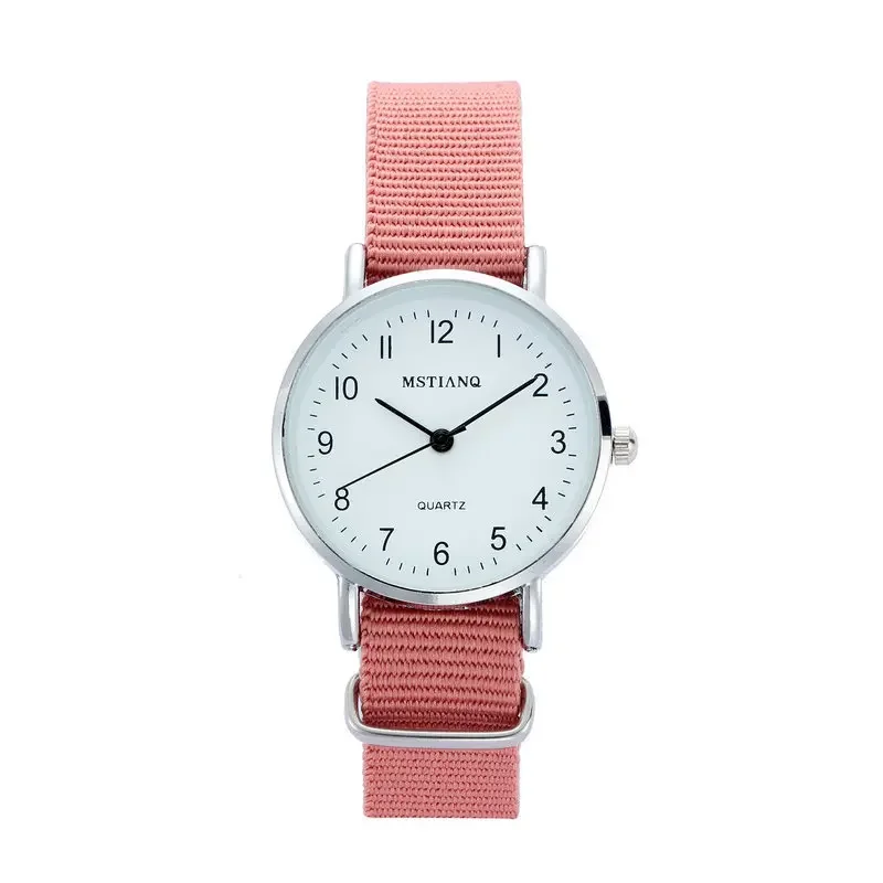 new Canvas Casual Watch Female Student Ins Style Lovely Girl Quartz Wristwatch for Women 2025 Clock Reloj Mujer Montre Femme Wholesale