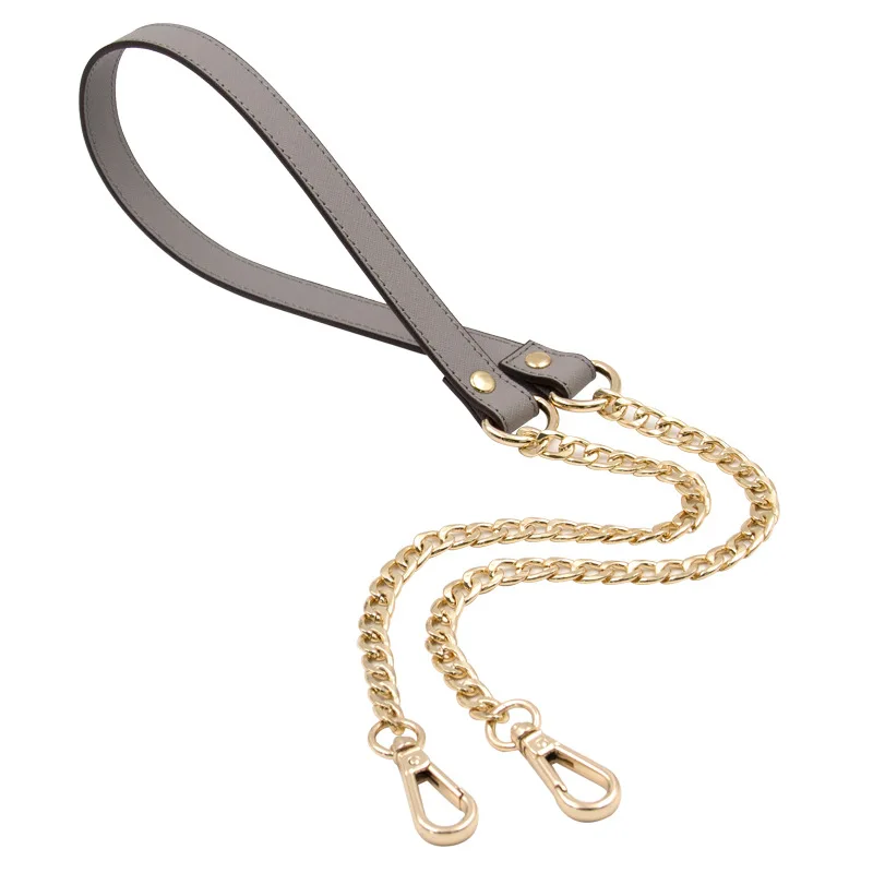 Cross Pattern Chains Strap Handbag Handles Shoulder Straps Luxury Design Gold Bag Chain Strap Replacement Leather Bags Straps