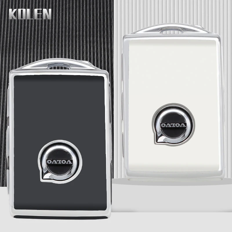 TPU Car Remote Key Case Cover Shell For Volvo S60 S90 XC40 XC60 XC90 V60 V90 C40 Polestar 1 Polestar 2 Protector Fob Accessories