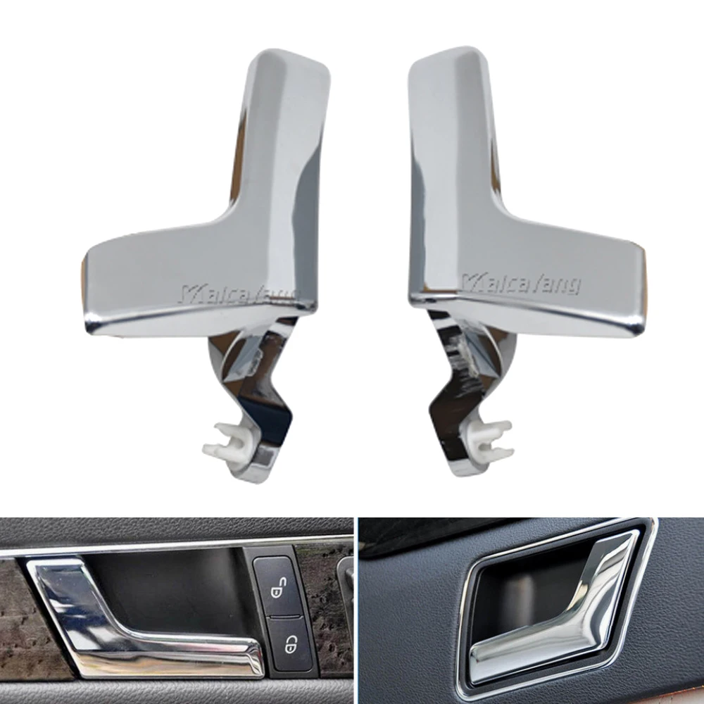 For Mercedes Benz W204 C-Class GLK 300 C180 C200 C300 2008 2009 2010 2011-2015 New Upgraded Interior Chrome Opening Door Handle