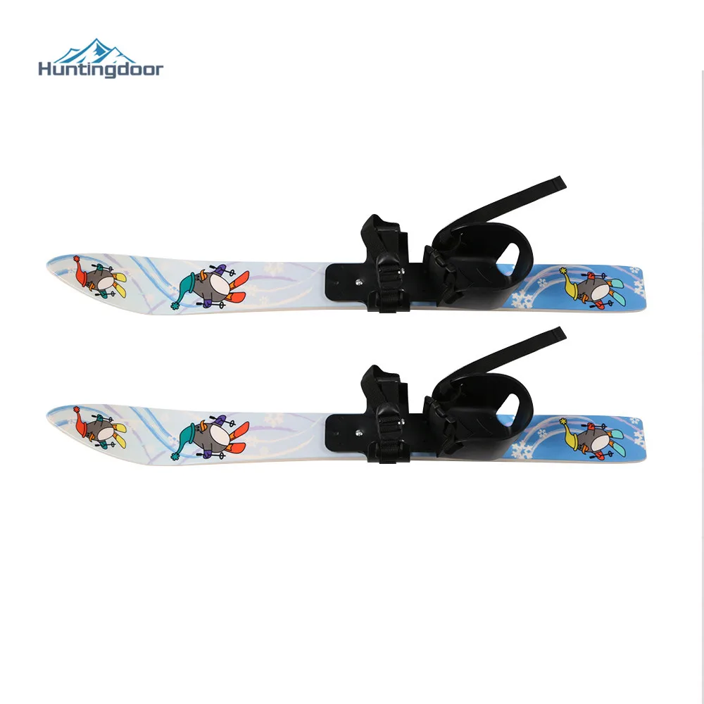Children Ski Board Snowboarding Binding Ski Poles for Kids Skiing new Snowboard Gifts Winter Sports Ski Board 5-10 2025 years old