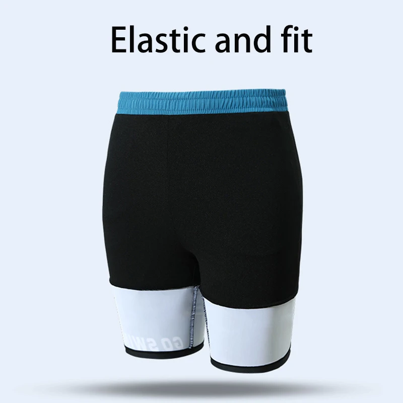 Men Teens Swim Trunks Anti Embarrassment Loose 2025 Quick Dry Swimming new Shorts Seaside Beach Swimsuit Hot Spring Swimwear L-5XL Size