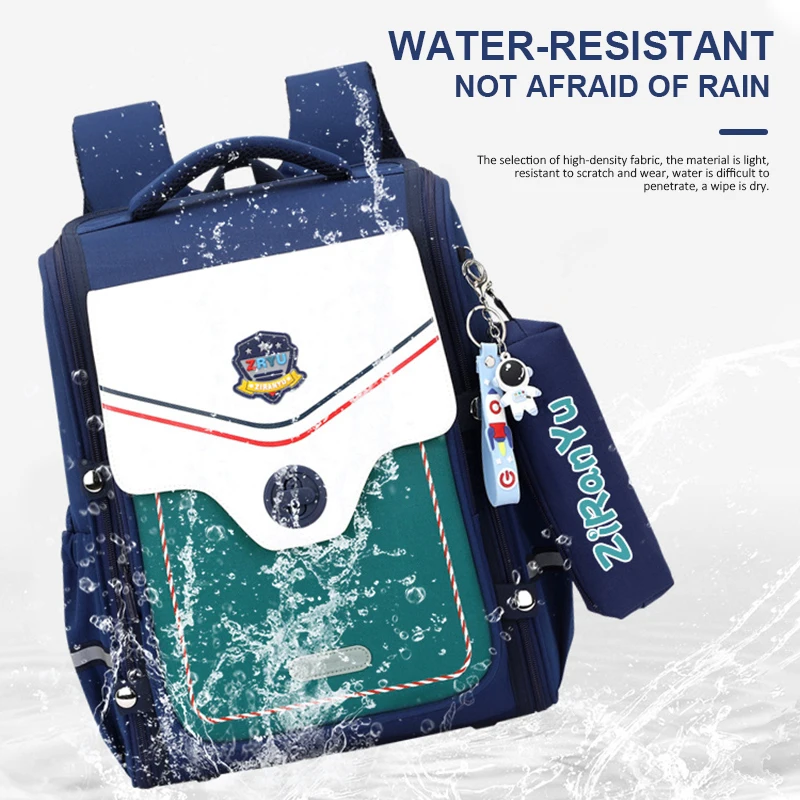 Rolling Schoolbag Waterproof Wheeled School Backpack For Kids Girls Boys Removable School Bags Travel Trolley luggage Bags Girls