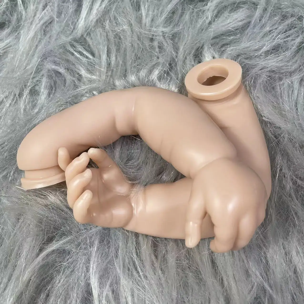 19 Inch Kit LouLou Reborn Baby Doll Kit Vinyl Baby Molds Blank Unpainted Unassembled Kit Handmade Reborn Baby Blank Kit