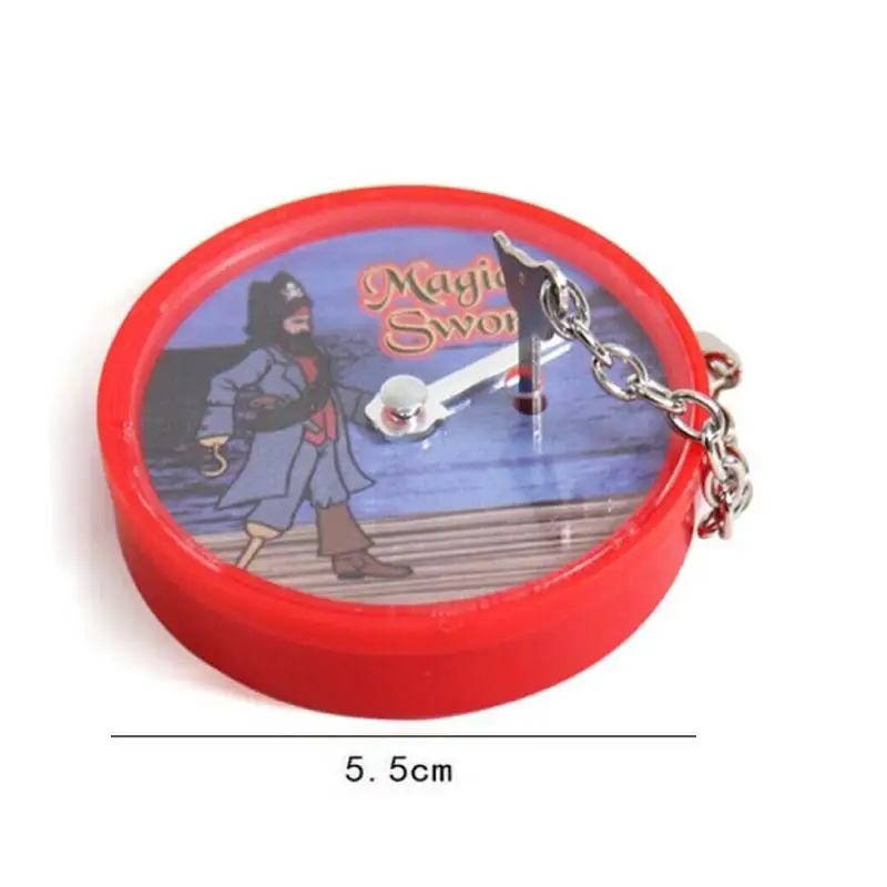 Magical Sword Tricks Magic Pirate Box Secret Box Close Up Show Magic Props Easy Magic Tricks Gift for Kids Children Beginners
