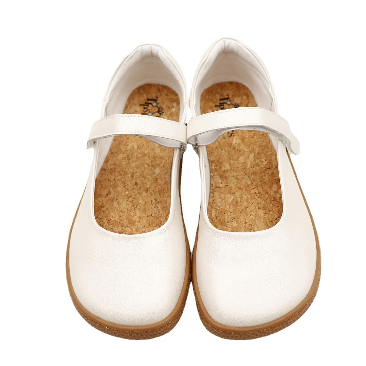 Tipsietoes 2024 Sprinng Autumn Barefoot Vegan Leather Canvas Ballerina new Women 2025 With Flat Soft Sole Zero Drop Wider Toes Box