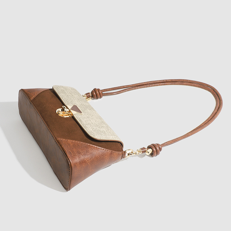 French atmosphere niche package women bag artistic and gentle style underarm bag versatile for commuting one shoulder bag trend