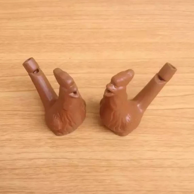 1pcs Creative Ceramic new Water Bird Whistle Kids 2025 Drawing Warbler Song Chirps Baby Bathtime Musical Toys Tea Tray Ornaments Tea Pets
