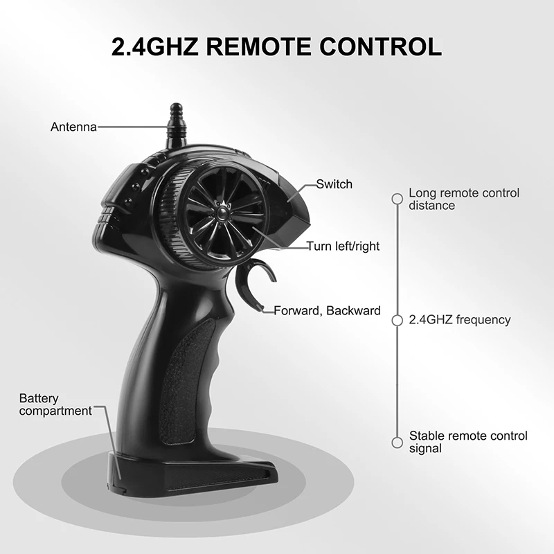 2.4GHZ 1:18 RC Car 15KM/H 2025 Mini High Speed Car Radio Controled hine Remote Control Off Road Car Toys For Children new Kids Gifts