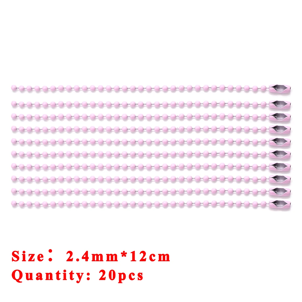 iYOE Pink Lobster Clasp Keychain Lanyard Cord Thread Jump Ring Star 2025 Heart Key Chain Connector For Jewelry new Making Supplies