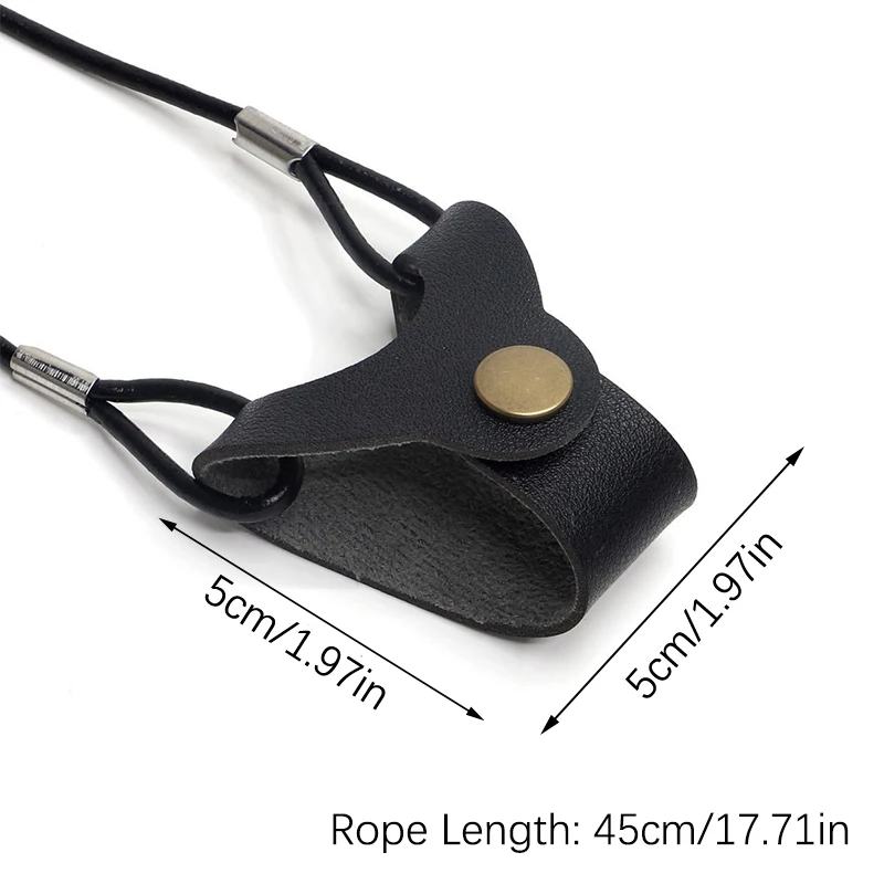 1PCS Men Anti Fall Reading Glasses Clip Lanyard Women Sunglasses Leather Storage Rope Case Eyewear Hanging Neck Strap Chain
