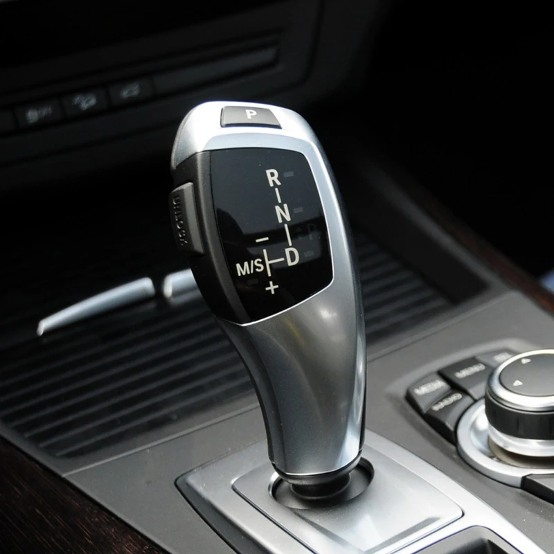 ABS Auto Gear Shift Knob Replacement Trim For BMW X5 E70 2008-2013 X6 E71 2008-2014 Car-Styling