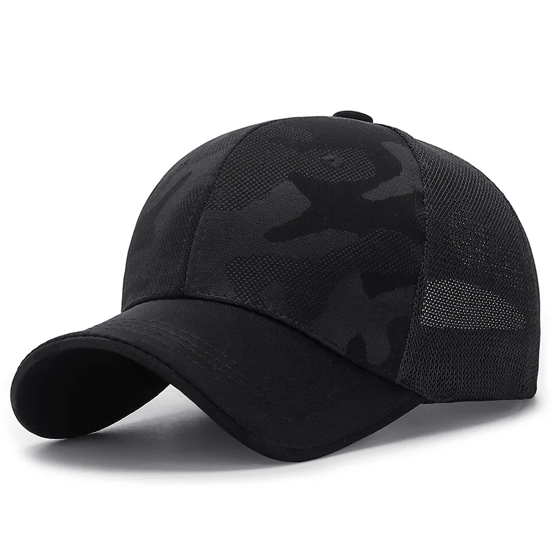 Spring and Autumn New Camouflage Baseball Outdoor Leisure Simple Sunshade Men's new 2025 and Women's Golf Cap