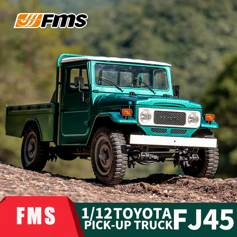 FMS New 1/12 FJ45 Pickup Off-Road Model Rc Remote Control Climbing Car 4wd Two Speed Off-Road Vehicle Toys For Kid'S Gift