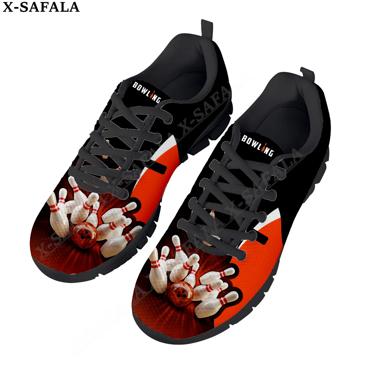 Bowling Player Club Print Men's Casual Basic Daily Shoes Breathable Lightweiht Mesh 2025 Lace Up new Sneakers Men Woman Sport Shoes-8