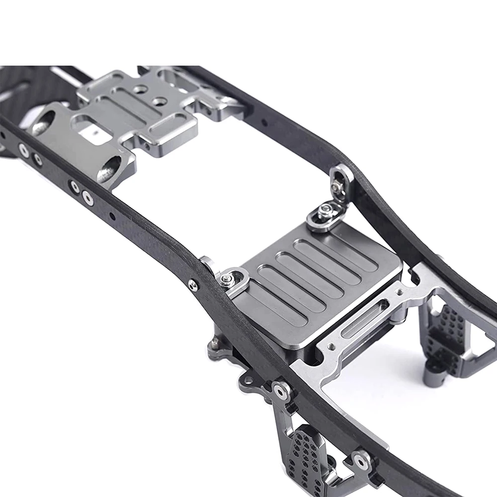1:10 Metal Crawler RC Car Chassis Frame Kit for Axial SCX10 / D90 1/10 Scale RC Model Crawler Car Frame 313mm Wheelbase