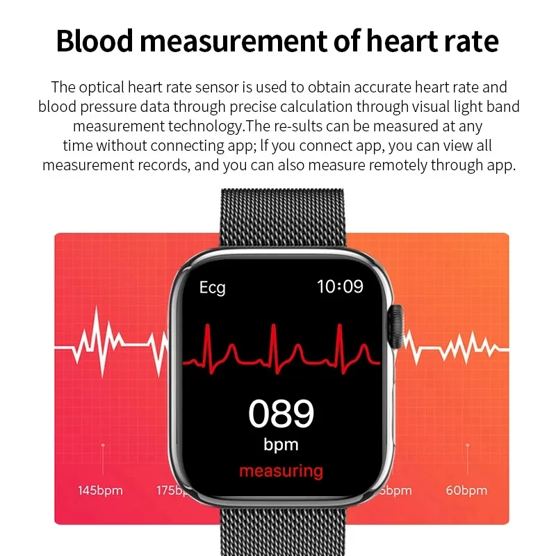 New 2023 Bluetooth Call Watch 9 Smart Watch Men Siri NFC GPS Tracker Blood Pressure Heart Rate Sports Smartwatch For Apple Watch