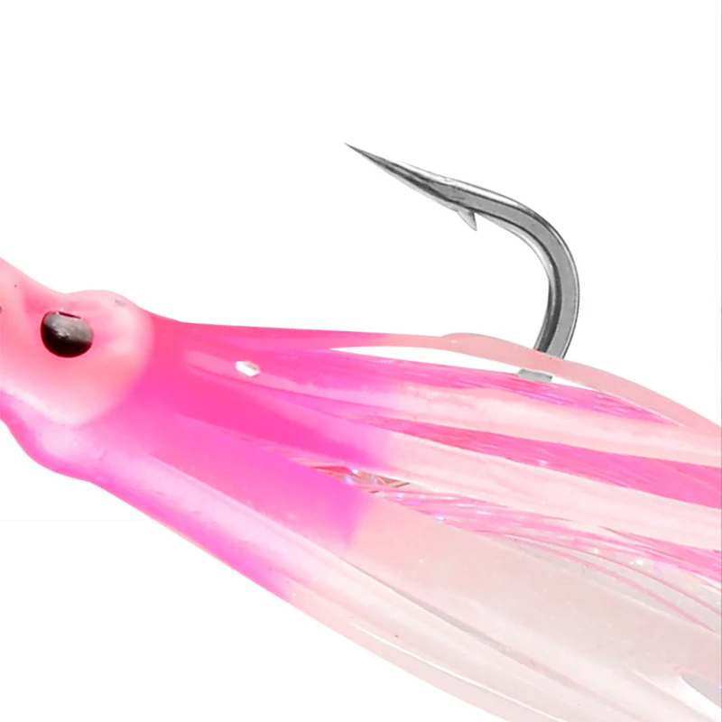 Hairtail String Hook Luminous Knife Fish Hook Anti Bite Sea Fishing Sabiki Rigs Fishing Hooks Bionic Squid Hook Fishing Group