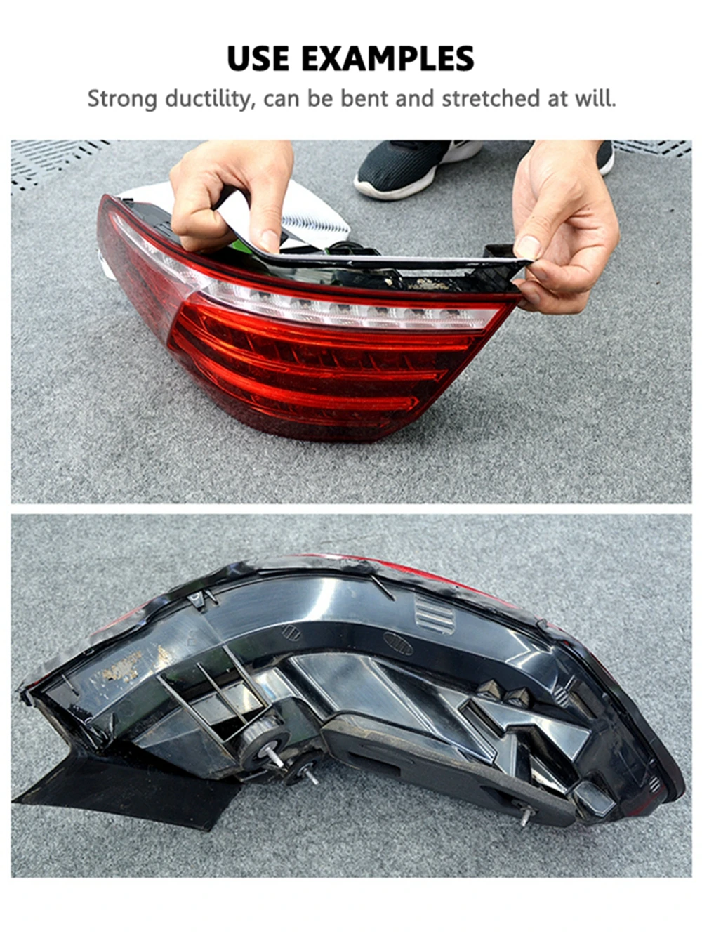 177 Inch Butyl Rubber new Car Headlight Sealant Windshield Sealing Solid Glue Interior 2025 Shock Absorbing Horn Cushioning Accessories