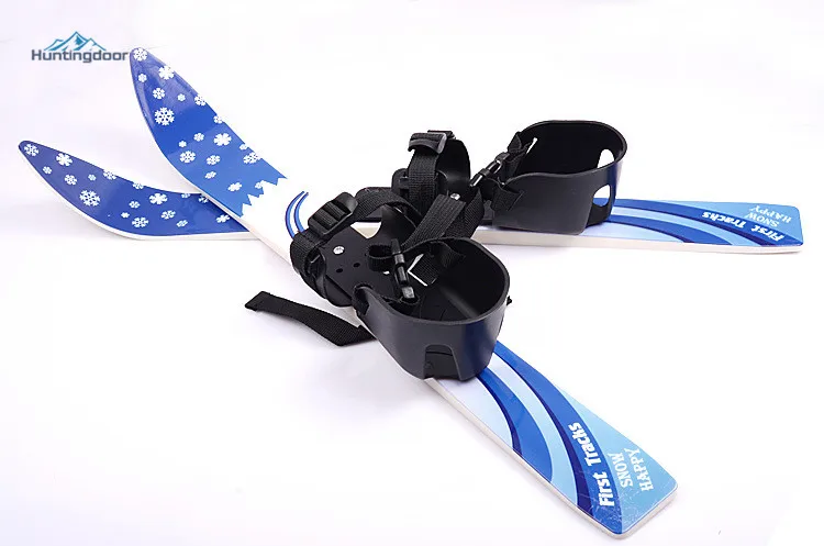 Children Ski Board Snowboarding Binding Ski Poles for Kids Skiing new Snowboard Gifts Winter Sports Ski Board 5-10 2025 years old
