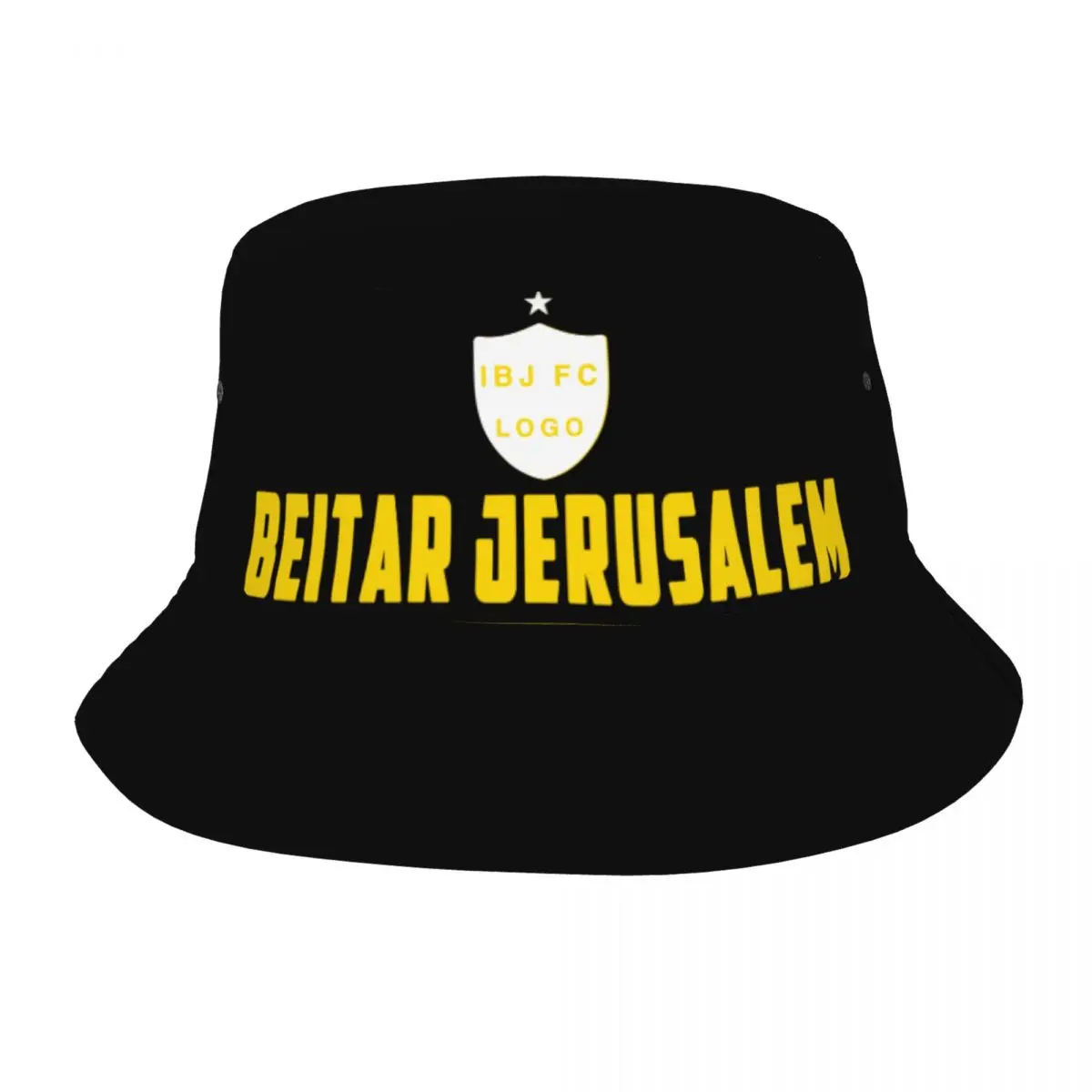 Israel Beitar Jerusalem Fc Fisherman's Cap Outdoor Bucket Hats Fishing Hat Foldable Hip Hop Beach Sun Hats for Women Men