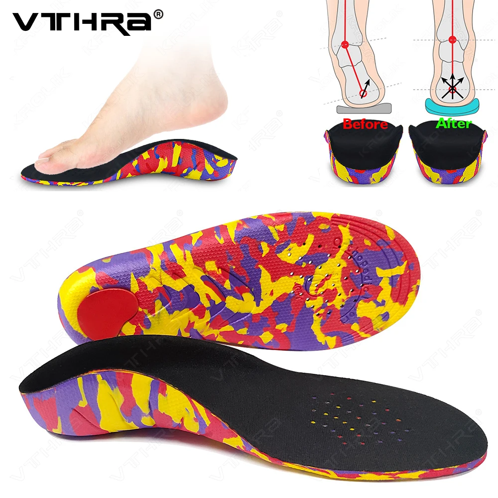 Orthopedic Insoles Kid Orthotics Flat Foot Health 2025 Sole Pad for Shoes Insert Children Arch Support Insoles for new Plantar Fasciitis
