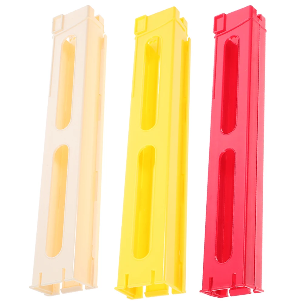 3pcs Domino Train Slot Clips Automatic 2025 Laying Domino Brick Building Blocks Game Educational new Toys Random Color