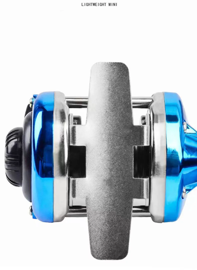 Sideny Fishing Reel Mini Snare Drum Wheel All Metal Micro Lead Raft Winter Ice Sea Casting Drum Wheel Sea Rod Fish Baitcast Reel